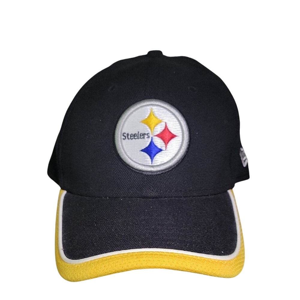 New Era 39Thirty NFL Pittsburgh Steelers Structured Flex Hat Large XLarge